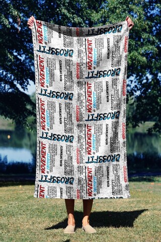 Prosop de plaja, Astacura, Crossfit Sport 70, 70x130 cm, 70% poliester/30% poliamida, Multicolor