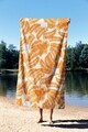 Prosop de plaja, Astacura, Late Summer 70, 70x130 cm, 70% poliester/30% poliamida, Multicolor