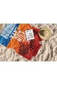 Prosop de plaja, Astacura, Late Summer 70, 70x130 cm, 70% poliester/30% poliamida, Multicolor
