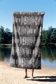 Prosop de plaja, Astacura, My Hand Faster 70, 70x130 cm, 70% poliester/30% poliamida, Multicolor