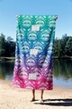 Prosop de plaja, Astacura, Summer is State of Mind 70, 70x130 cm, 70% poliester/30% poliamida, Multicolor