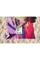Prosop de plaja, Astacura, You Will Never Know 70, 70x130 cm, 70% poliester/30% poliamida, Multicolor