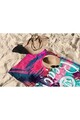 Prosop de plaja, Astacura, Beachfun 90, 90x150 cm, 70% poliester/30% poliamida, Multicolor