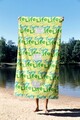 Prosop de plaja, Astacura, Enjoy Life 90, 90x150 cm, 70% poliester/30% poliamida, Multicolor