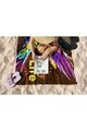Prosop de plaja, Astacura, Enjoy Life 90, 90x150 cm, 70% poliester/30% poliamida, Multicolor