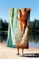Prosop de plaja, Astacura, Good Things 90, 90x150 cm, 70% poliester/30% poliamida, Multicolor