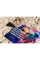 Prosop de plaja, Astacura, Majer tom 90, 90x150 cm, 70% poliester/30% poliamida, Multicolor