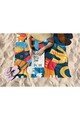 Prosop de plaja, Astacura, Move Like Matisse 90, 90x150 cm, 70% poliester/30% poliamida, Multicolor