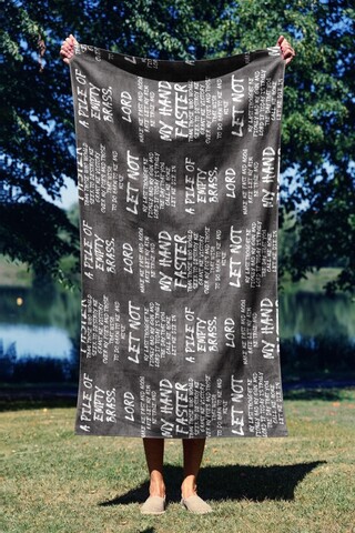 Prosop de plaja, Astacura, My Hand Faster 90, 90x150 cm, 70% poliester/30% poliamida, Multicolor