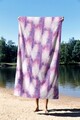 Prosop de plaja, Astacura, Yoga Sunrise 90, 90x150 cm, 70% poliester/30% poliamida, Multicolor