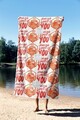 Prosop de plaja, Astacura, Your Limit 90, 90x150 cm, 70% poliester/30% poliamida, Multicolor