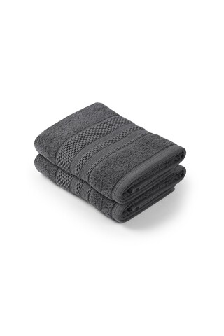 Set prosoape, L'essentiel Maison, Piramit, Antracit