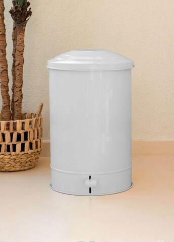 Cos de gunoi, Mia, STP0014, Metal, Alb