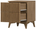 Noptiera ELTAP, Entsian, 40x40x52 cm, PAL/ABS, stejar