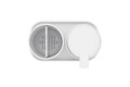 Set accesorii pentru baie 3 piese, Brabantia, White, polipropilena, alb
