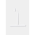 Racleta pentru dus, Brabantia, White, 24x26 cm, silicon, alb