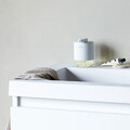 Dispenser sapun lichid, Brabantia, MindSet, 9.5x8x11 cm, 200 ml, otel, Alb