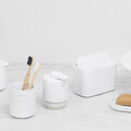 Cutie deseuri cosmetice, Brabantia, Waste Caddy, 15x8.5x9.8 cm, polipropilena, alb