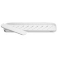 Suport accesorii dus + racleta, Brabantia, MindSet, 42.1x9x7.3 cm, aluminiu, alb