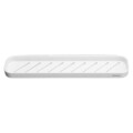 Suport accesorii dus + racleta, Brabantia, MindSet, 42.1x9x7.3 cm, aluminiu, alb