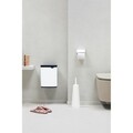 Cos de gunoi, Brabantia, Bo Small, 7 L, 20.7x24.2x31.7 cm, otel, alb