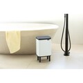 Cos de gunoi, Brabantia, Bo Small, 7 L, 20.7x24.2x40 cm, otel, alb