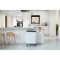 Cos de gunoi cu soft touch, Brabantia, Bo Touch, 60 L, 31.2x54.5x81.5 cm, otel, alb