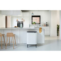 Cos de gunoi cu soft touch, Brabantia, Bo Touch, 2x30 L, 31.2x54.5x81.5 cm, otel, alb