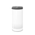 Cos de rufe, Brabantia, White, 35 L, 30x30x63.5 cm, otel, alb