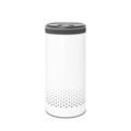 Cos de rufe, Brabantia, White, 35 L, 30x30x63.5 cm, otel, alb