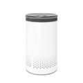Cos de rufe, Brabantia, White, 60 L, 38x38x63.5 cm, otel, alb