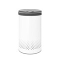 Cos de rufe, Brabantia, White, 60 L, 38x38x63.5 cm, otel, alb