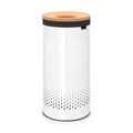 Cos de rufe, Brabantia, White Cork, 35 L, 30x30x63.5 cm, otel/pluta, alb