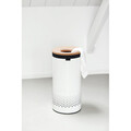 Cos de rufe, Brabantia, White Cork, 35 L, 30x30x63.5 cm, otel/pluta, alb