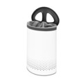 Cos de rufe, Brabantia, White Selector, 55 L, 29x45x63 cm, otel, alb