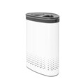 Cos de rufe, Brabantia, White Selector, 55 L, 29x45x63 cm, otel, alb