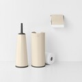 Set accesorii pentru baie 3 piese, Brabantia, Balance, otel, bej