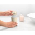 Dispenser sapun lichid, Brabantia, Soft Beige, 9.2x7.6x14.3 cm, 250 ml, polipropilena, bej