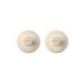 Set 2 agatatori pentru prosoape, Brabantia, Soft Beige, polipropilena, bej
