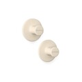 Set 2 agatatori pentru prosoape, Brabantia, Soft Beige, polipropilena, bej