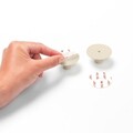 Set 2 agatatori pentru prosoape, Brabantia, Soft Beige, polipropilena, bej