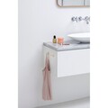 Set 2 agatatori pentru prosoape, Brabantia, Soft Beige, polipropilena, bej