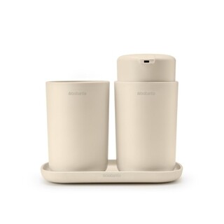 Bej, Set accesorii baie 3 piese