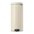 Cos de gunoi cu pedala, Brabantia, NewIcon, 30 L, 38x29.3x67.9 cm, otel, bej