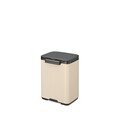 Cos de rufe, Brabantia, Bo Small, 4 L, 17.2x20x27.2 cm, otel, bej