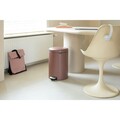 Cos de gunoi cu pedala, Brabantia, NewIcon, 20 L, 38x29x46.7 cm, otel, grej satinat