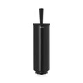 Perie de toaleta cu suport, Brabantia, Profile Black, 12.5x11.5x43 cm, otel, negru