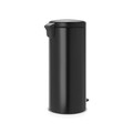 Cos de gunoi cu pedala, Brabantia, NewIcon, 30 L, 38x29.3x67.9 cm, otel, negru mat