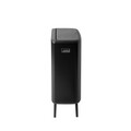 Cos de gunoi cu soft touch, Brabantia, Bo Touch Matt, 2x30 L, 31.2x54.5x81.5 cm, otel, negru mat