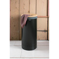 Cos de rufe, Brabantia, Black Cork, 35 L, 30x30x63.5 cm, otel/pluta, negru